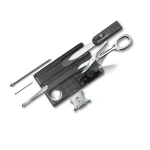 0.7333.T3 SWISS CARD LITE NEGRA TRANSPARENTE