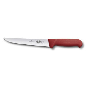 5.5501.18 CUCHILLO FILETERO RECTO FIBROX ROJO 18 CM