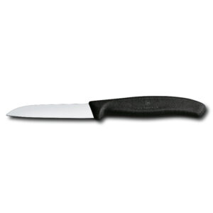 6.7403 CUCHILLO MONDADOR RECTO NEGRO 8 CM
