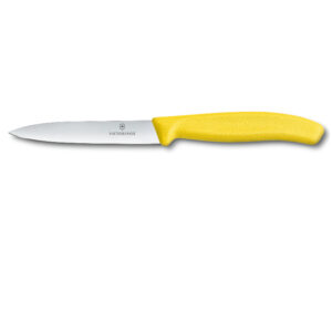 6.7706.L118 CUCHILLO MONDADOR AMARILLO 10 CM