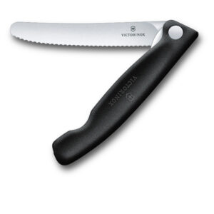 6.7833.FB CUCHILLO PLEGABLE NEGRO 11 CM