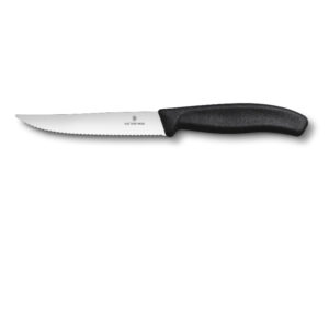 6.7933.12 CUCHILLO PIZZERO NEGRO 12 CM