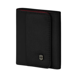 653365 Travel Essentials, Tri-Fold Wallet, Black