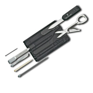 0.7133.T3 SWISS CARD NEGRA TRANSPARENTE